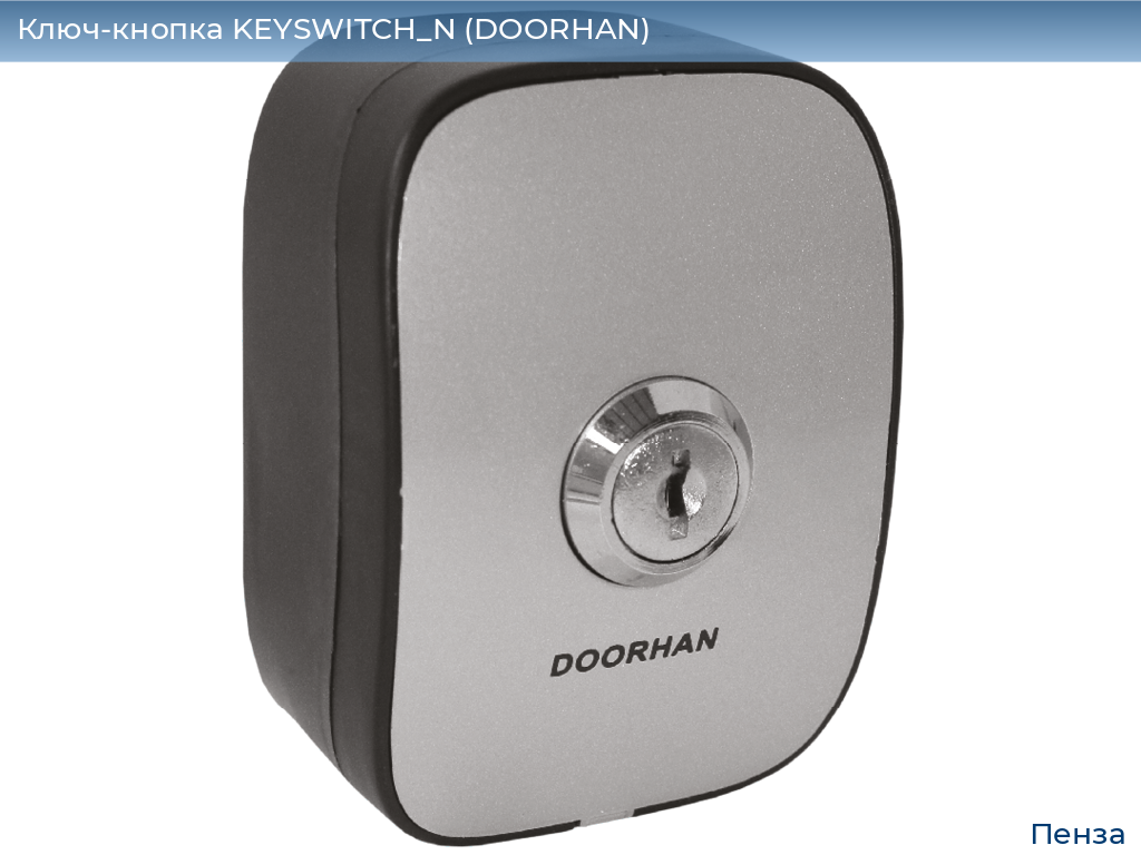 Ключ-кнопка KEYSWITCH_N (DOORHAN), penza.doorhan.ru