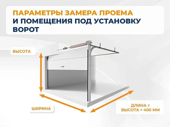Cекционные ворота 3600х2100 мм белые DoorHan RSD02, penza.doorhan.ru